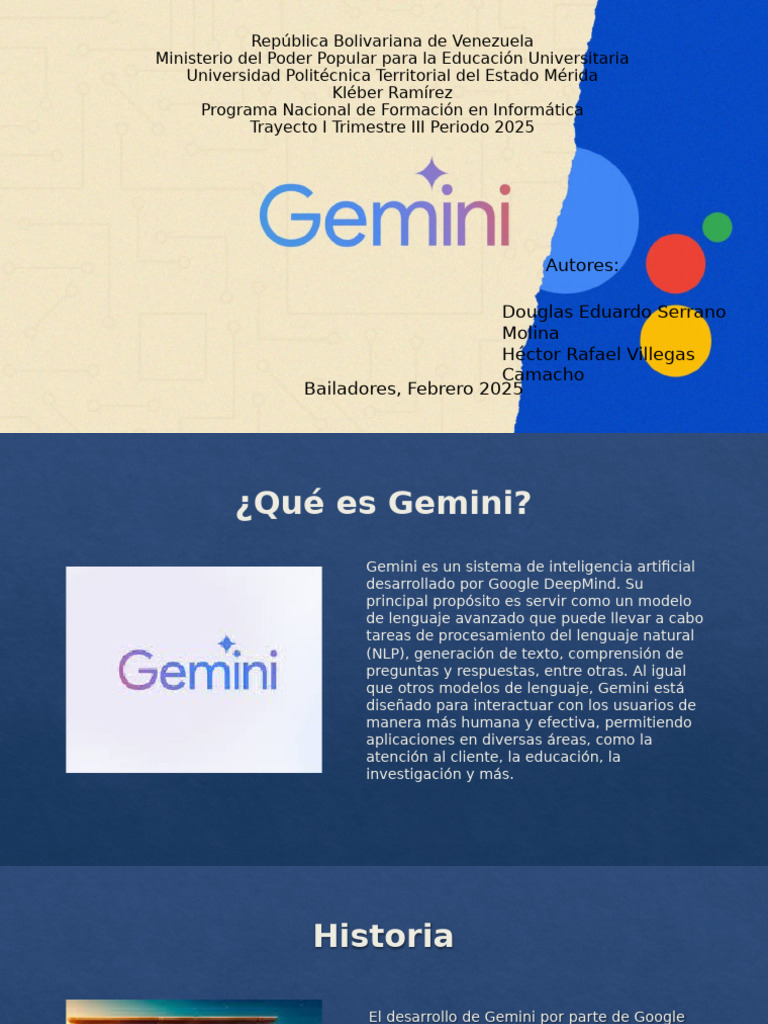 Gemini: IA Avanzada de Google DeepMind | PDF | Inteligencia artificial ...