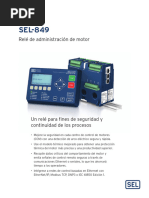 SEL-710-5: Relé de Protección de Motor | PDF | Relé | Motores
