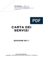 Carta dei Servizi 2011-2012