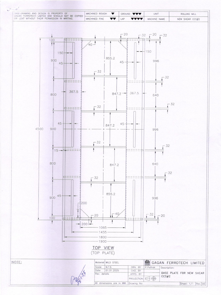 Drawing Base Plate | PDF