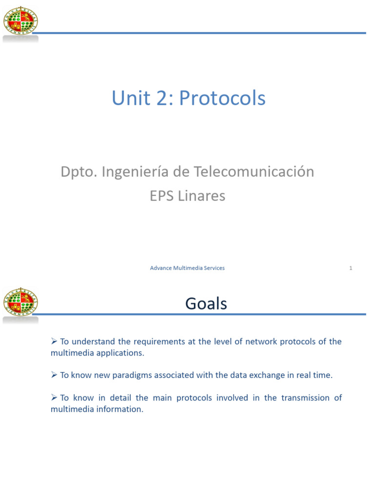 Unit2 22 23 | PDF | Session Initiation Protocol | Communications Protocols