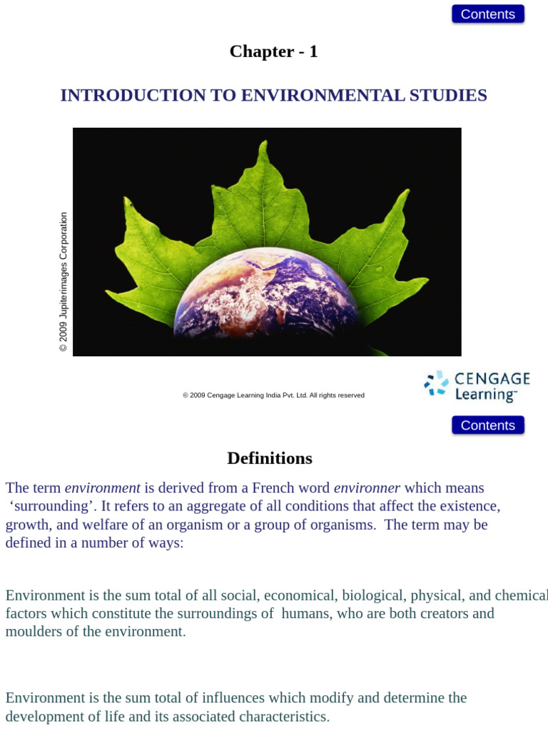 chapter 1 (3) | PDF | Natural Environment | Ecosystem