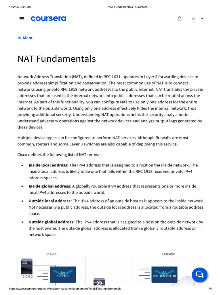 NAT | PDF