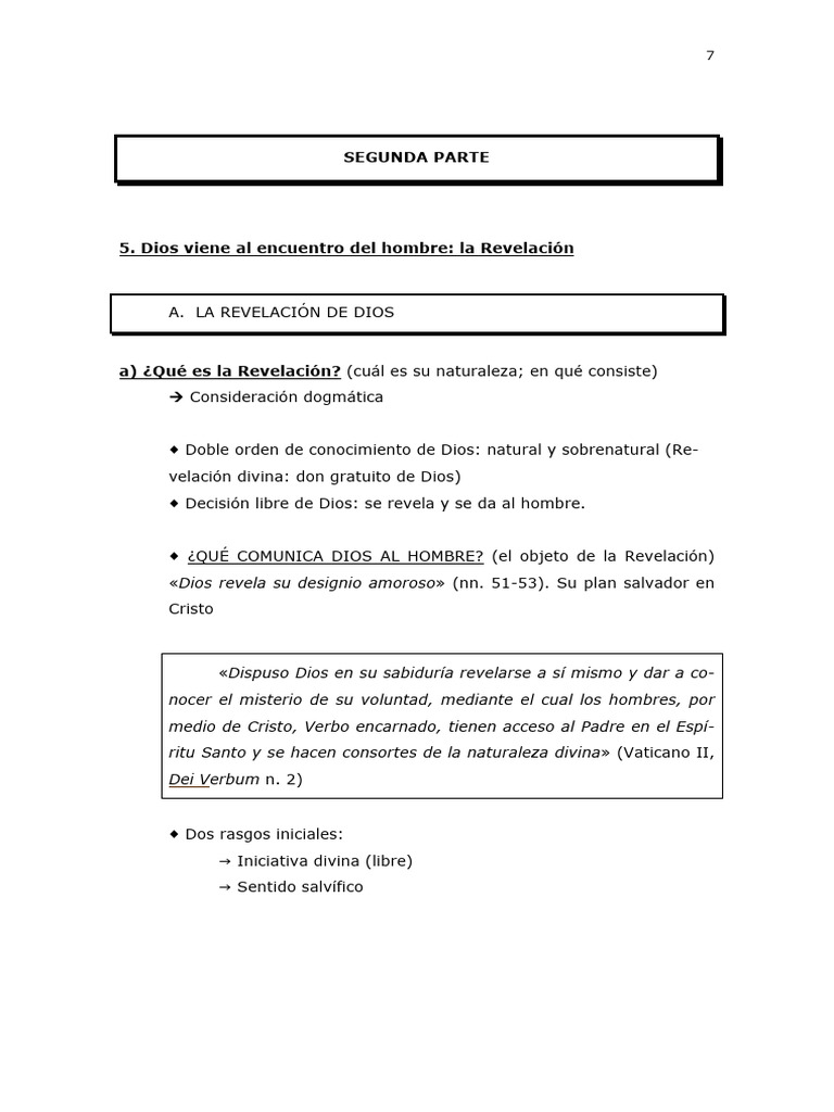 La Revelación de Dios | PDF | Iglesia Católica | Papa