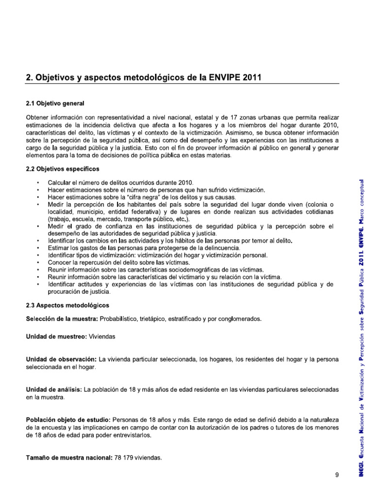 Envipe | PDF