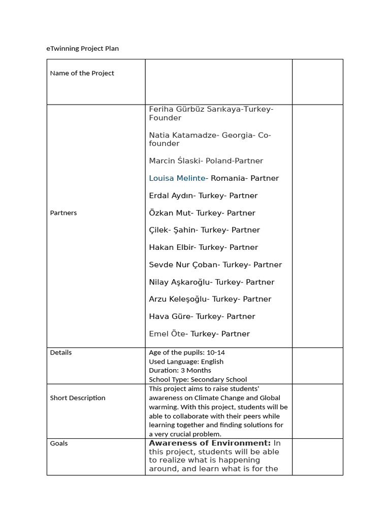 Project Plan | PDF | Educational Technology | Cognition