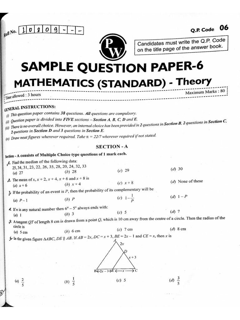 Maths SP-III | PDF