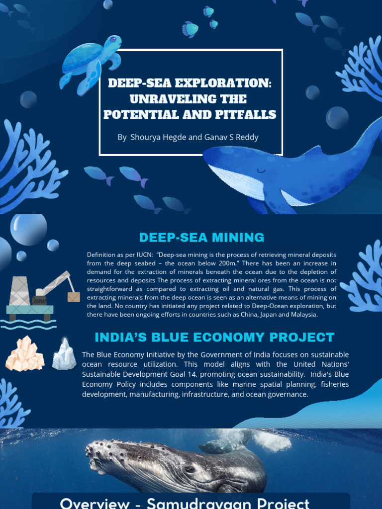 PPT on Deep Sea Exploration- Unravelling the Potential and Pitfalls ...