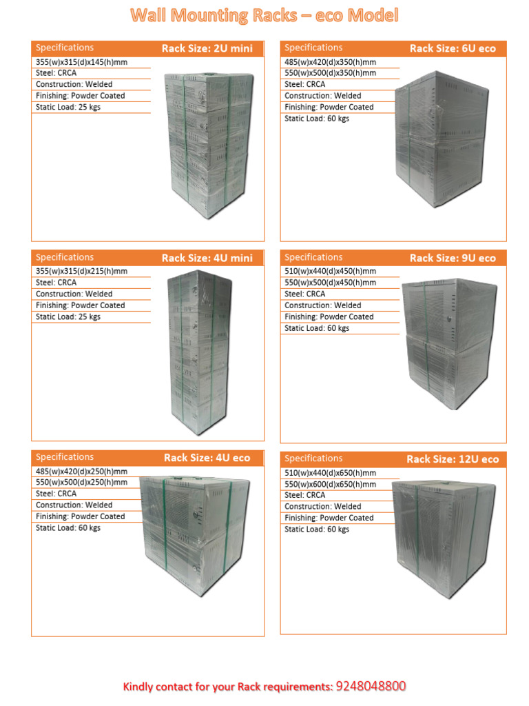 Flyer Rack Specifications and Sizes | PDF