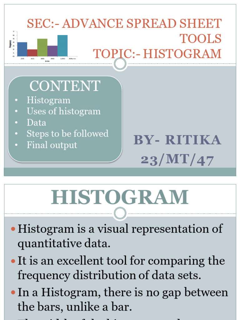 Histogram | PDF