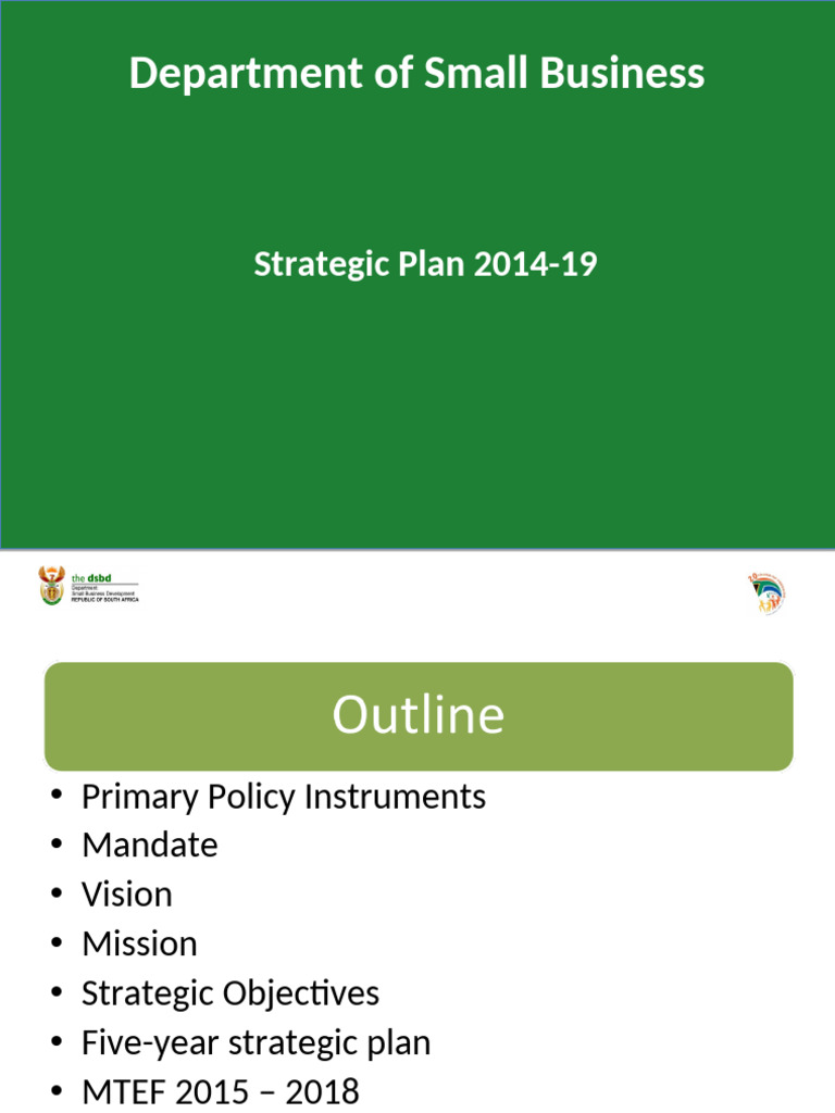 Small Business Strategic Plan 2014-19 | PDF | Cooperative | Small And ...