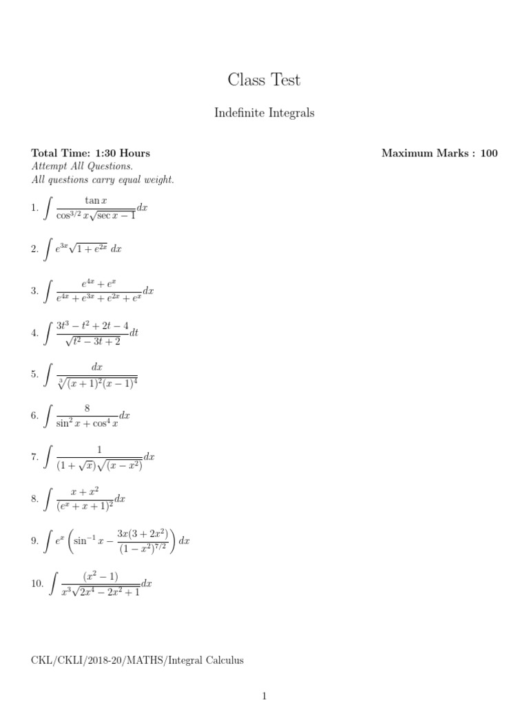 Test Integration | PDF