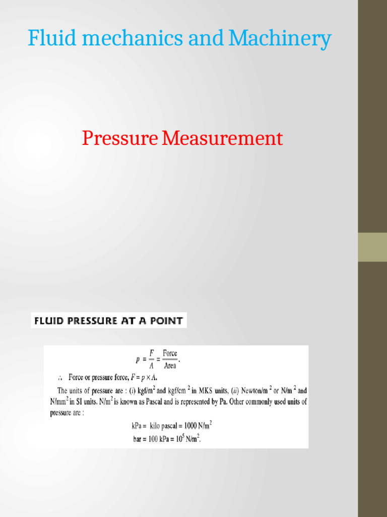 FMM Unit 1 Part - 3 | PDF