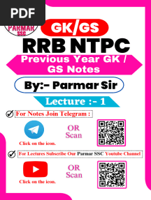Rrb Pyq Notes