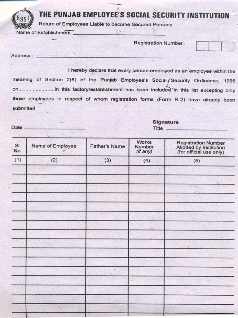 R3 Form | PDF