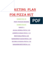 Marketing Plan (Pizza Hut)