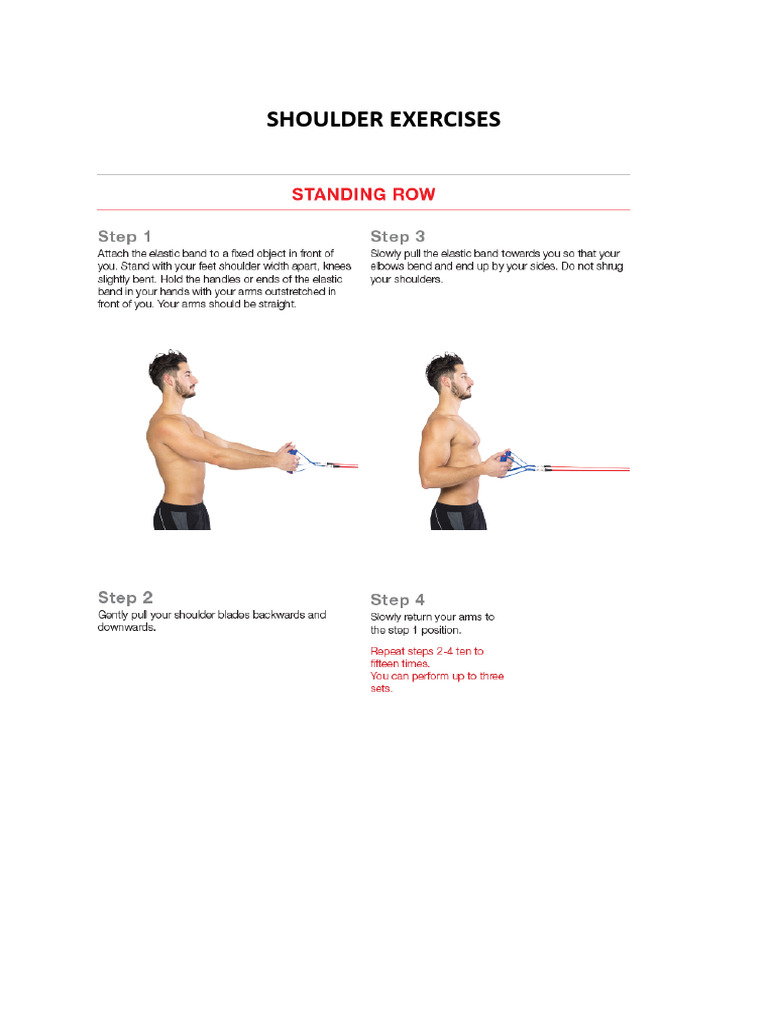Shoulder Exercises PDF - 1