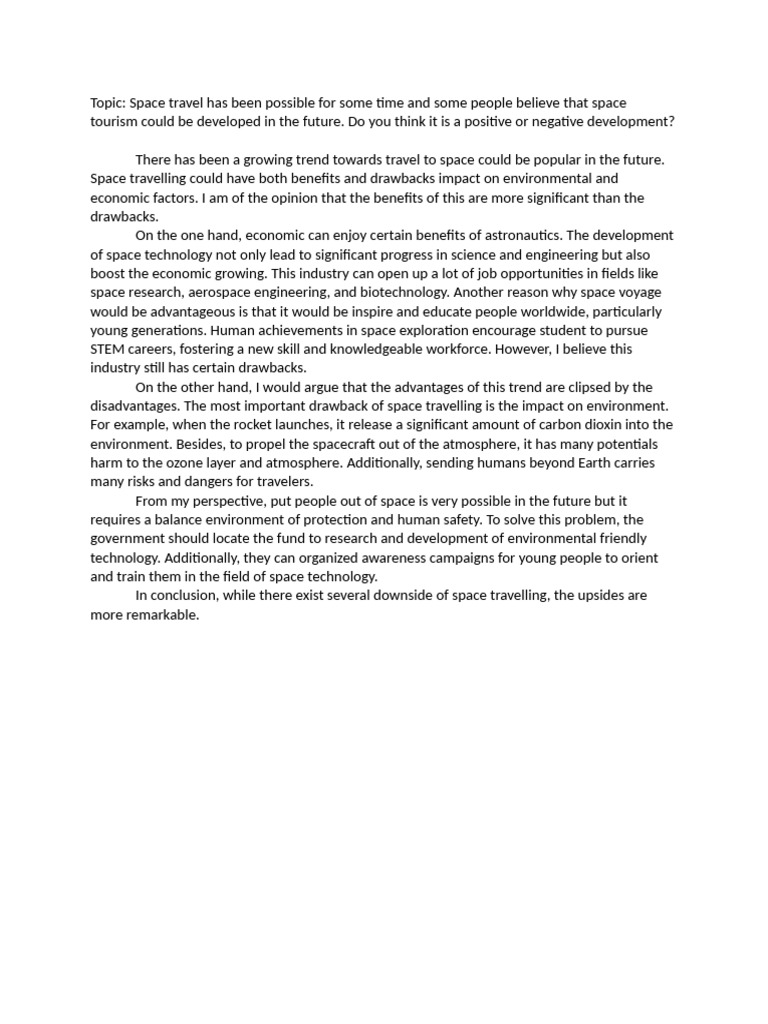 RV THINH Space Travel | PDF | Spaceflight | Natural Environment