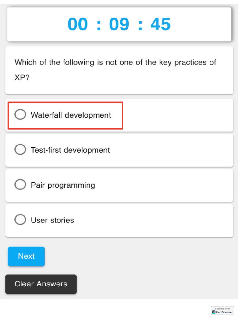 Quiz 2 - Software Engineering | PDF