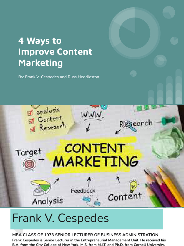 Enhance Your Content Marketing Strategy | PDF | Marketing | Sales