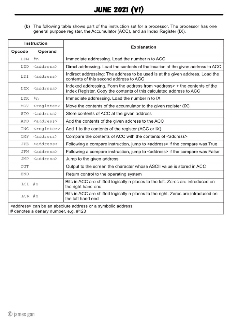 CH 4assembly Language Alevel Cs | PDF