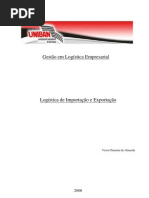 LOGÍSTICA -  importação e exportação