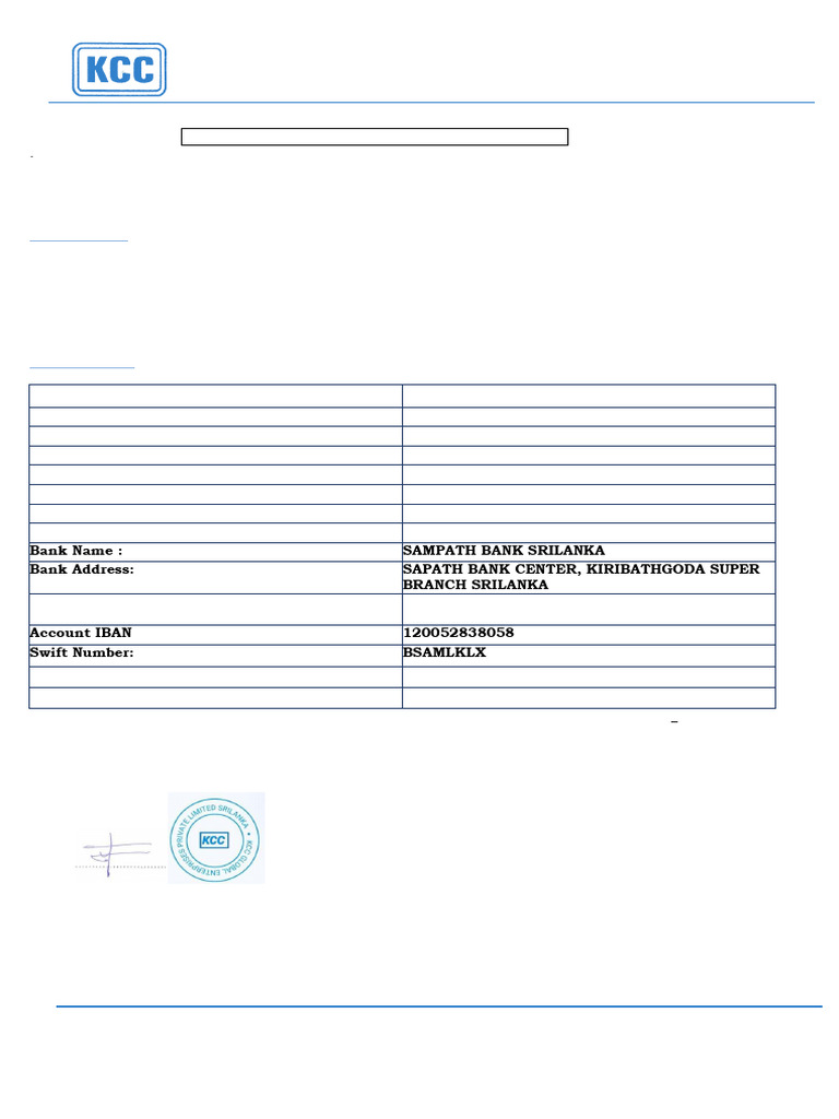 CIS - KCC Global Enterprises Private Limited | PDF | Privacy ...