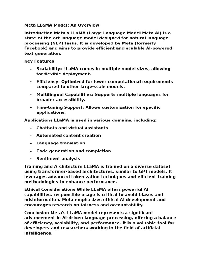 Llama | PDF