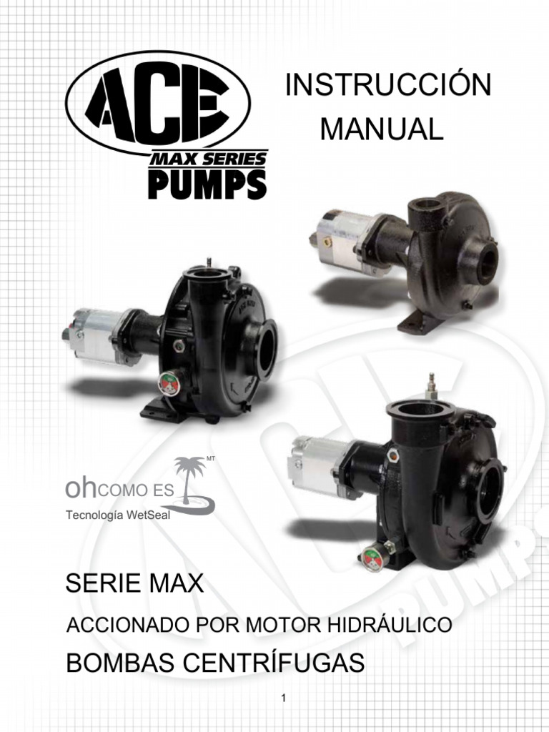Hyd-Man Max 12-16 | PDF | Bomba | Tornillo