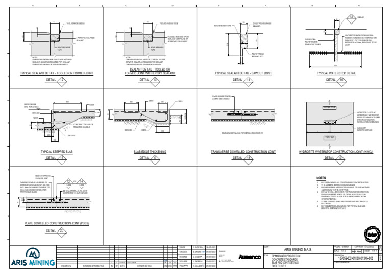 Concrete Standards for Slab Details | PDF | Industrial Processes ...