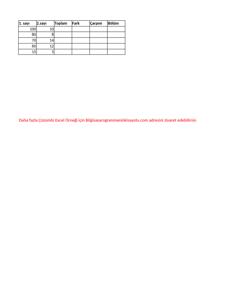 4 Islem | PDF