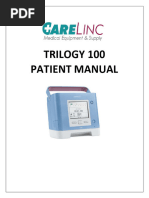 Philips Trilogy EV300 Ventilator Guide | PDF | Respiration | Pulmonology