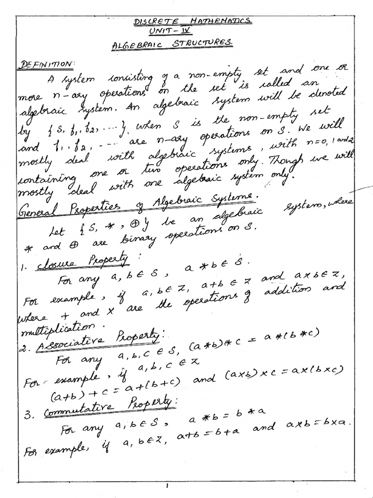 21MA1301 - DM - UNIT - IV - Theory & Problem Solutions | PDF