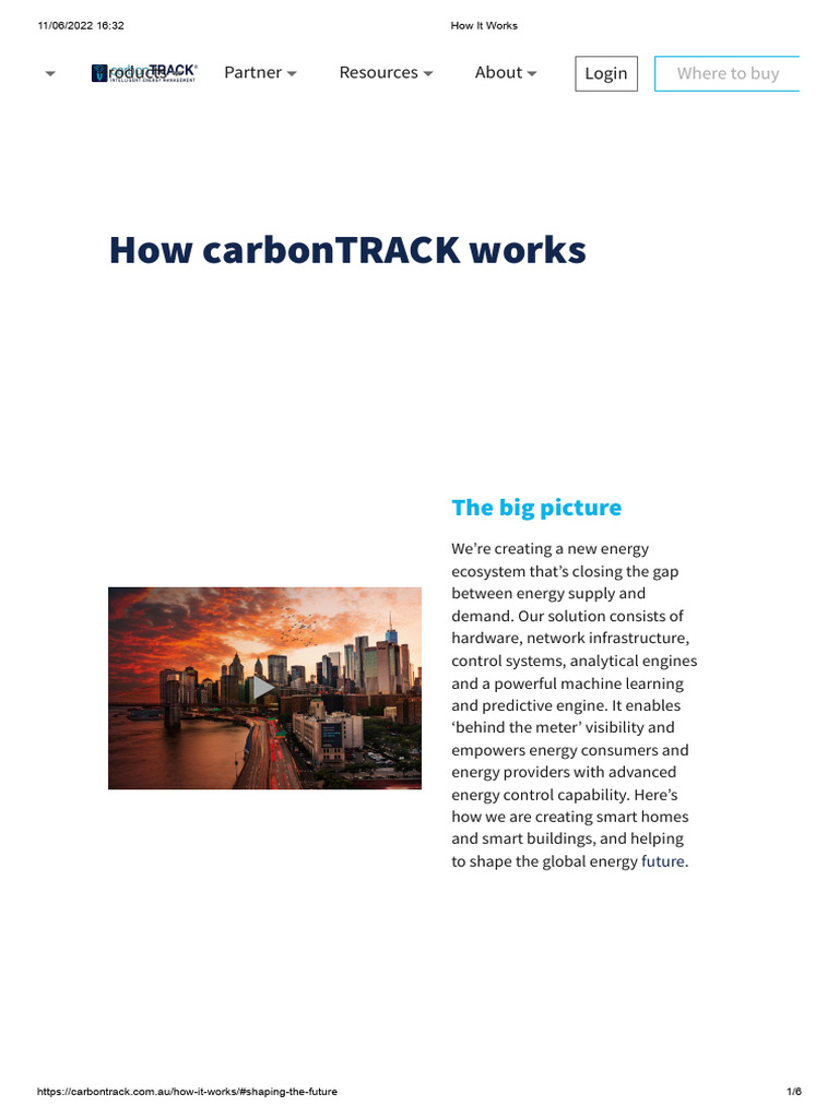 How carbonTRACK Empowers Energy Control | PDF | Smart Grid | Electrical ...