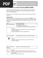 i-STAT PT/INR Error Codes Guide | PDF | Rechargeable Battery | Computing
