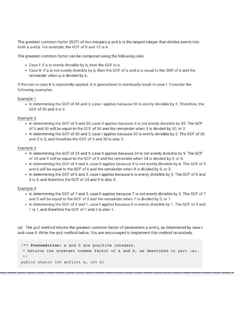 AP CSA FRQ Unit 10 | PDF