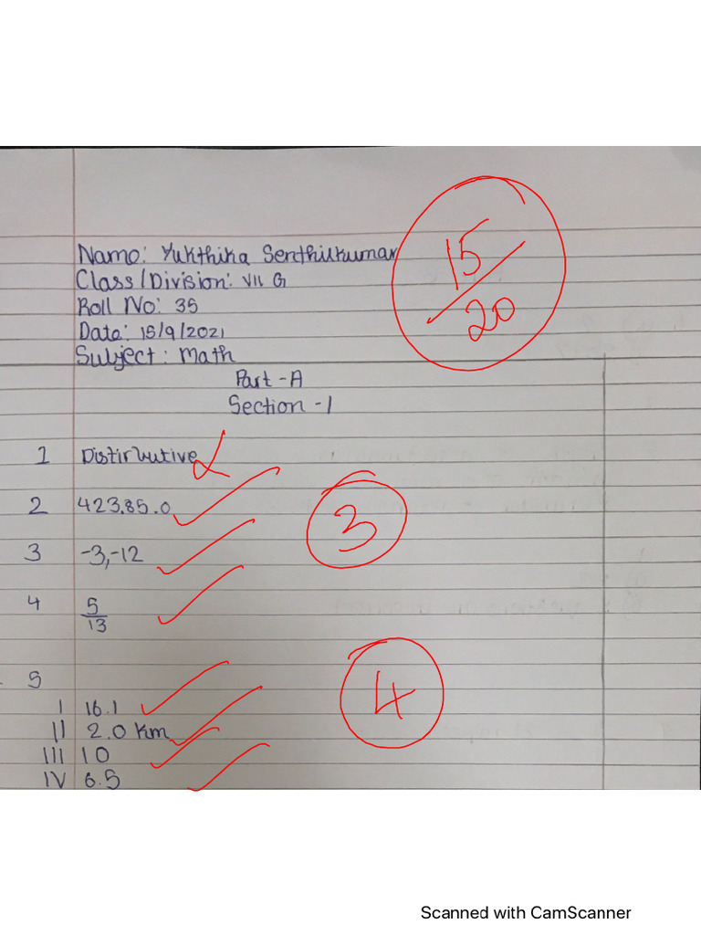 Math Paper | PDF