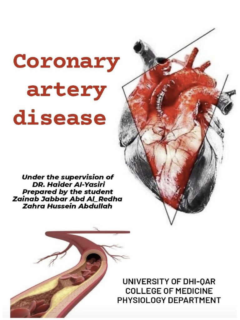 Coronary artery disease | PDF | Myocardial Infarction | Coronary ...