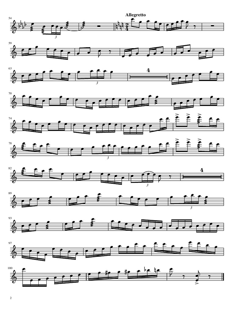 Music Notation Patterns | PDF