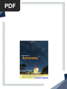Complete Answer Guide for Foundations of Astronomy Enhanced 13th Edition Seeds Solutions Manual