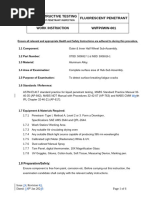 Fluorescent Penetrant Inspection Guide | PDF | Nondestructive Testing ...