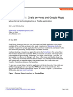 Mastering Grails - Grails Services and Google Maps