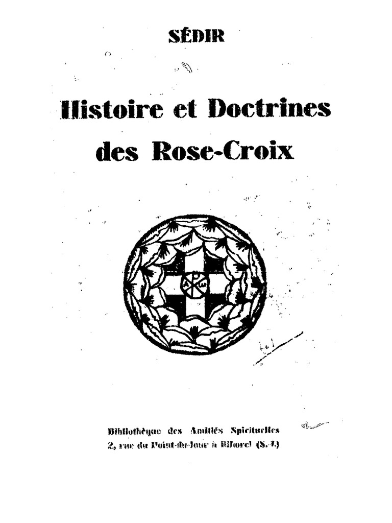 TousVosLivres - Revelations Sur La Rose-croix | PDF