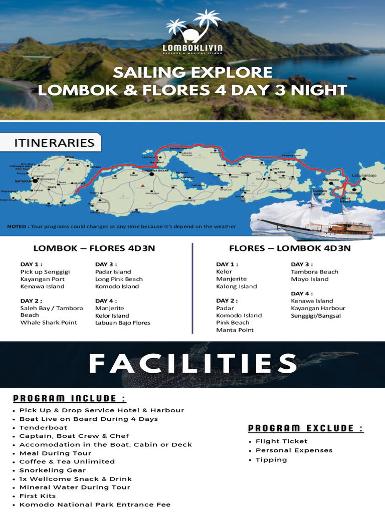 Lombok Livin Travelnesia PDF | PDF | Shipping | Watercraft