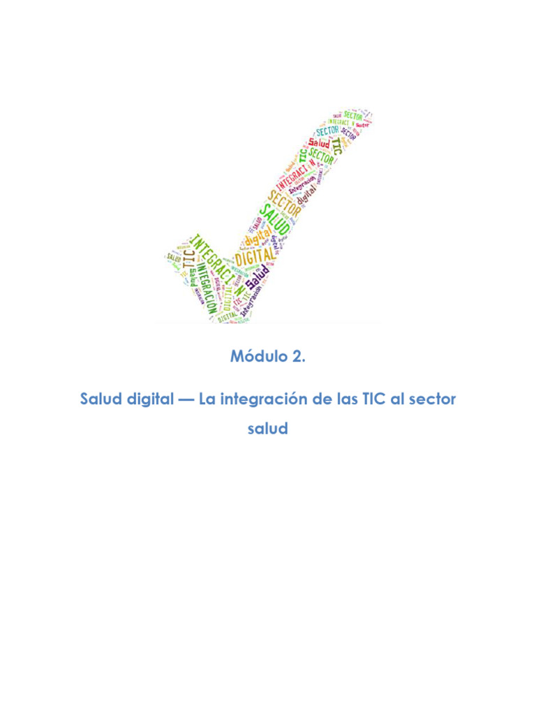 Salud Digital y TIC en Atención Médica | PDF | Aplicación movil ...