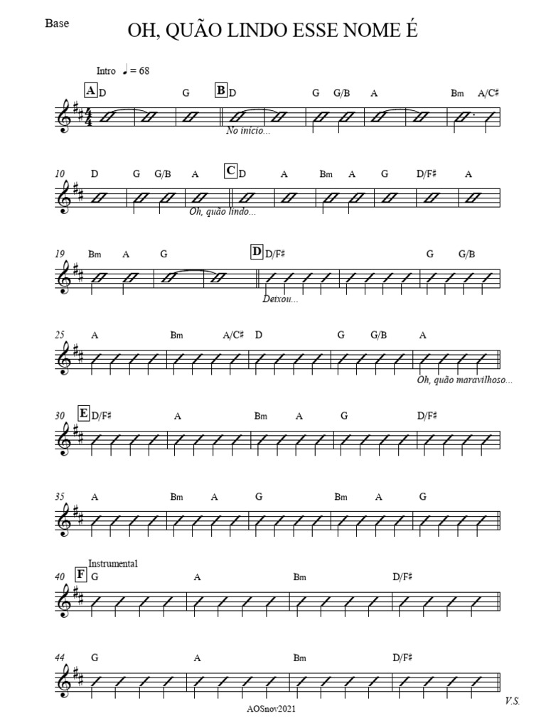 Letra da Música 
