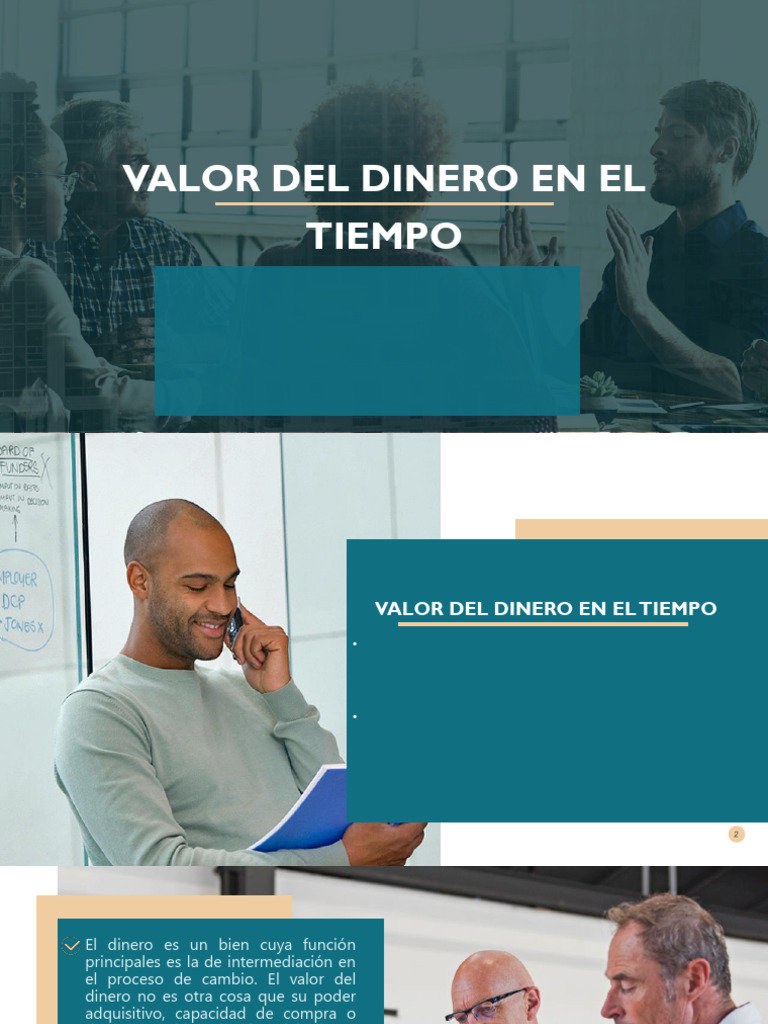 El Valor Del Dinero en El Tiempo | PDF | Tipo de cambio | Interés