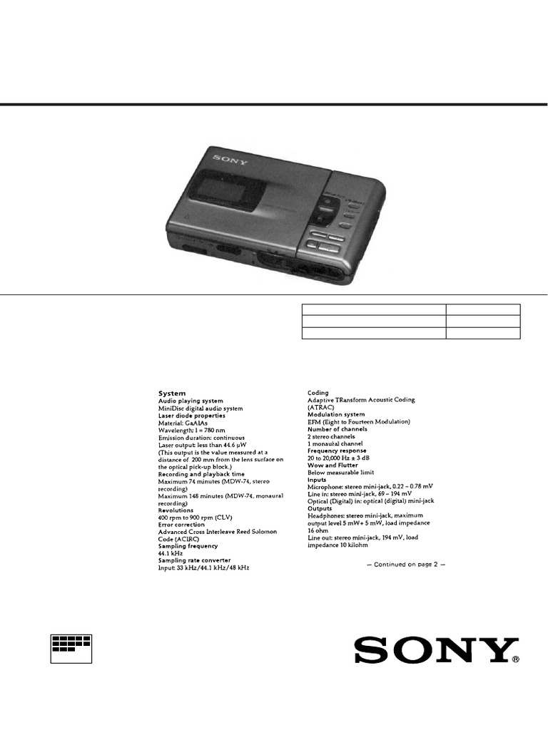 MZ-R30 MiniDisc Recorder Service Manual | PDF | Printed Circuit Board ...