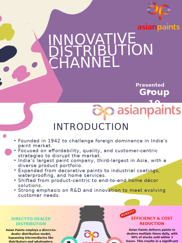INNOVATIVE DISTRIBUTION CHANNEL (1) | PDF | Business | Private Sector