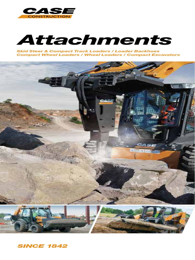 CCE Attachments Pocket Guide | PDF | Loader (Equipment)